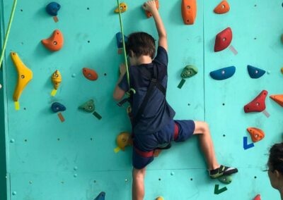 Koh Phangan Climbing child climbs indoor