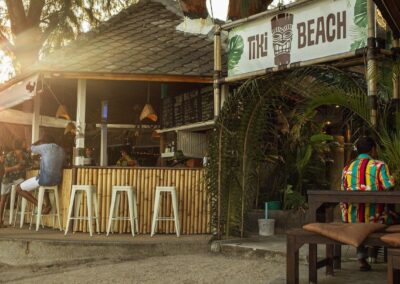 Tiki Beach Resort bar